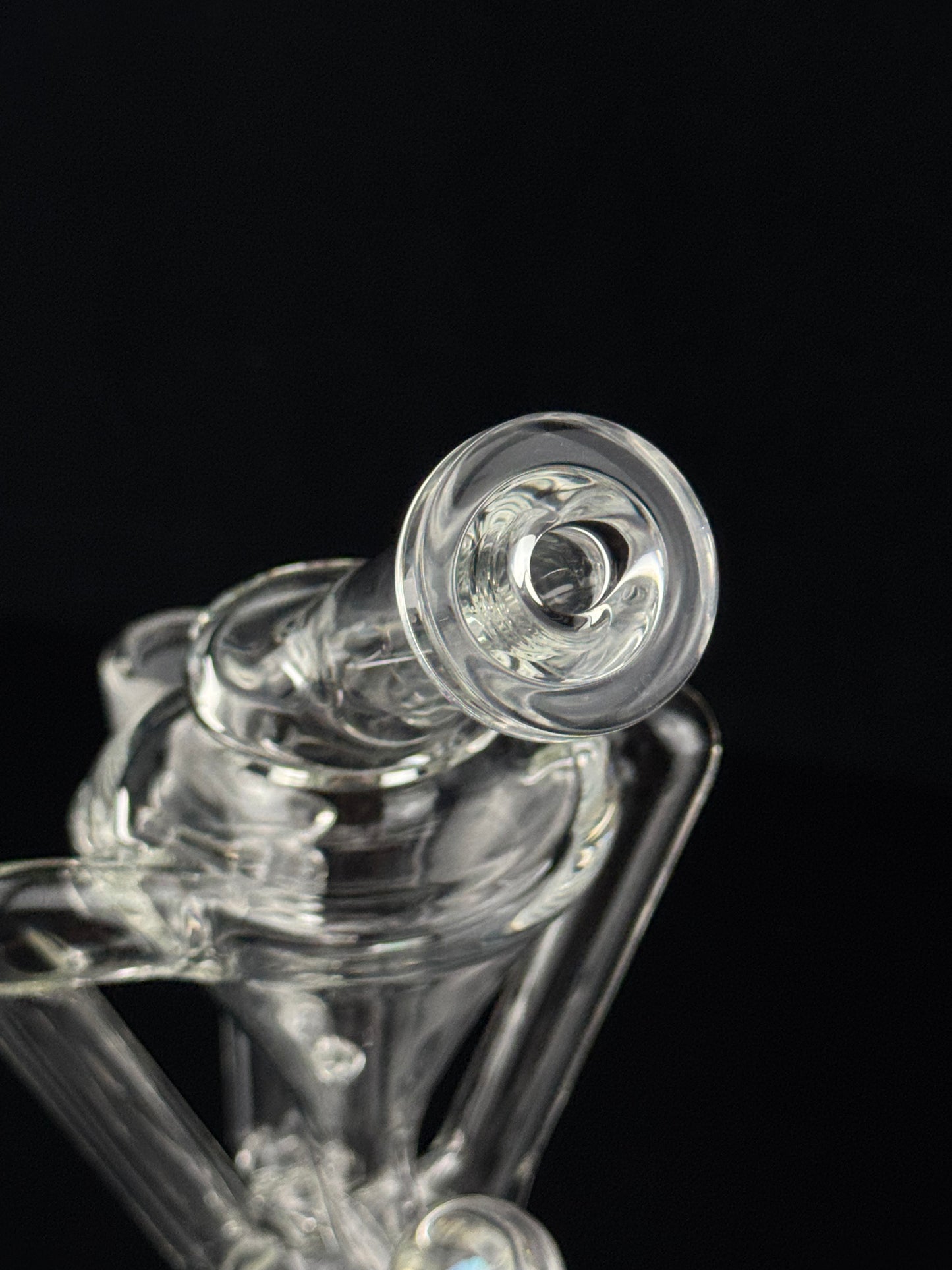 Recycler - 14mm Clear with Opal
