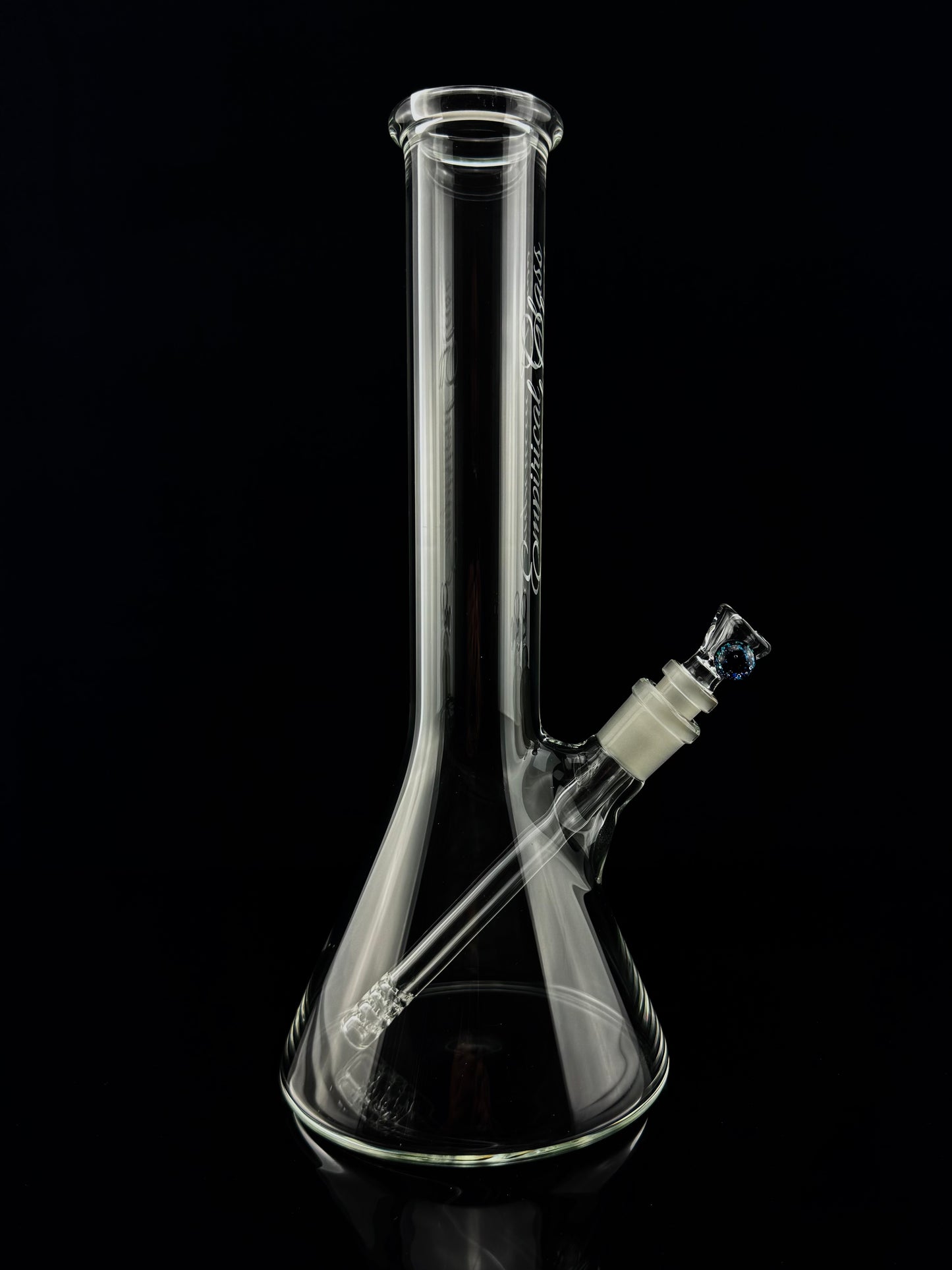Beaker - Clear 14mm with Clear Slide