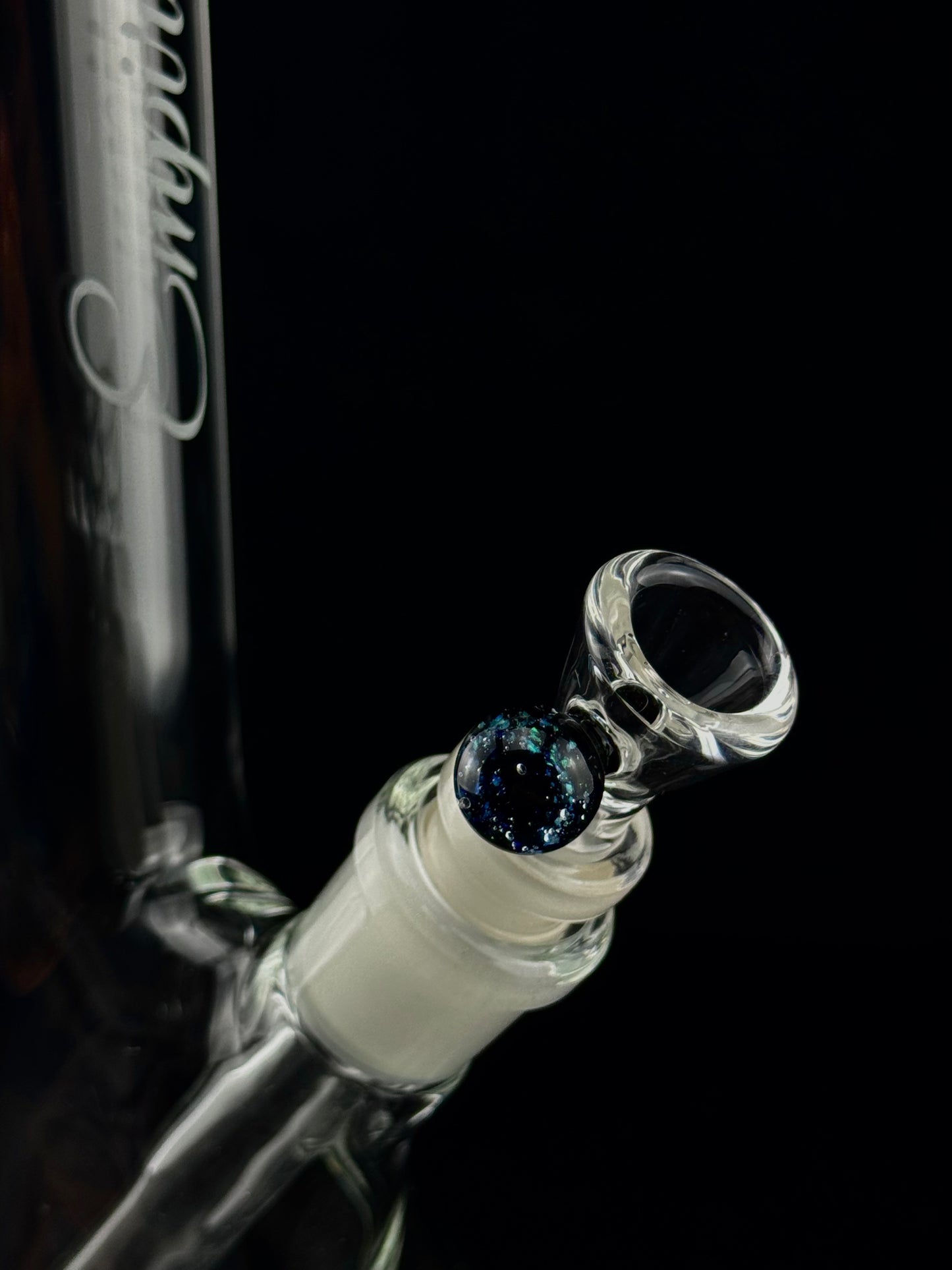 Beaker - Clear 14mm with Clear Slide