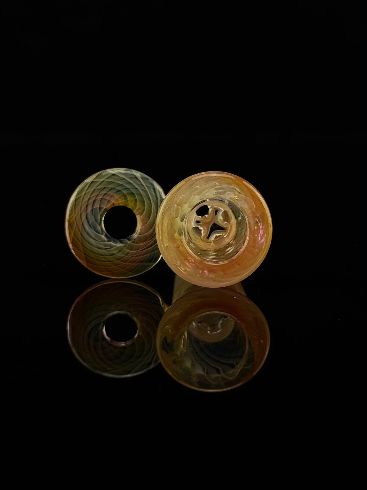 Slide - 18mm Fully Worked Rainbow Fume Retti